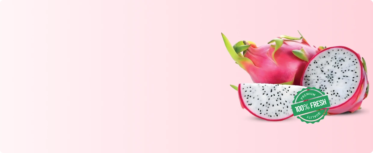 dragon fruit white without text